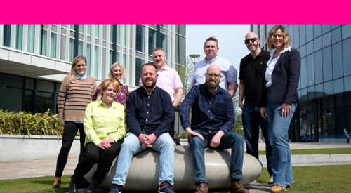 carousel image showing DJS director team photo